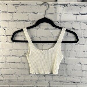✨ White Crop Top from Princess Polly - Size Small/2, Perfect Condition